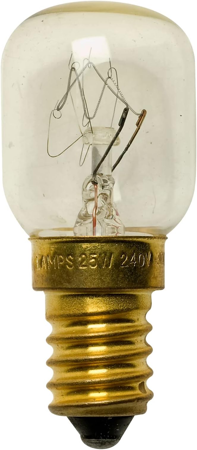Bell 25w oven appliance light bulb (300 degrees, SES, E14, screw cap)