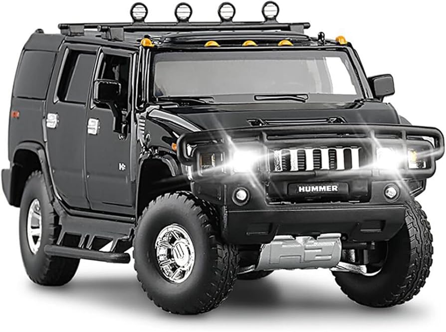 Amazon | 1:32 ハマーH2に適しています オフロード 合金 SUV モデル