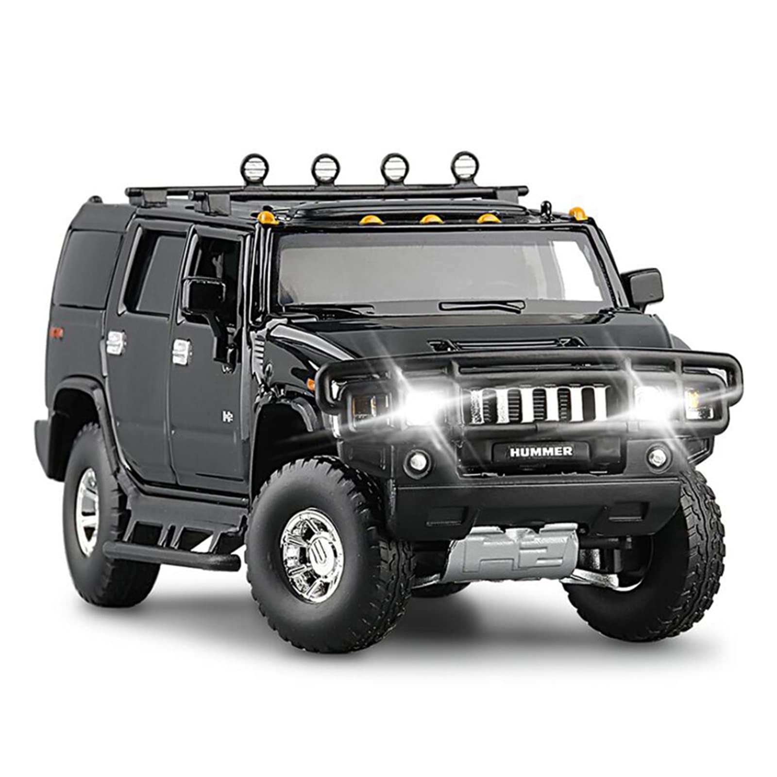Amazon | 1:32 ハマーH2に適しています オフロード 合金 SUV