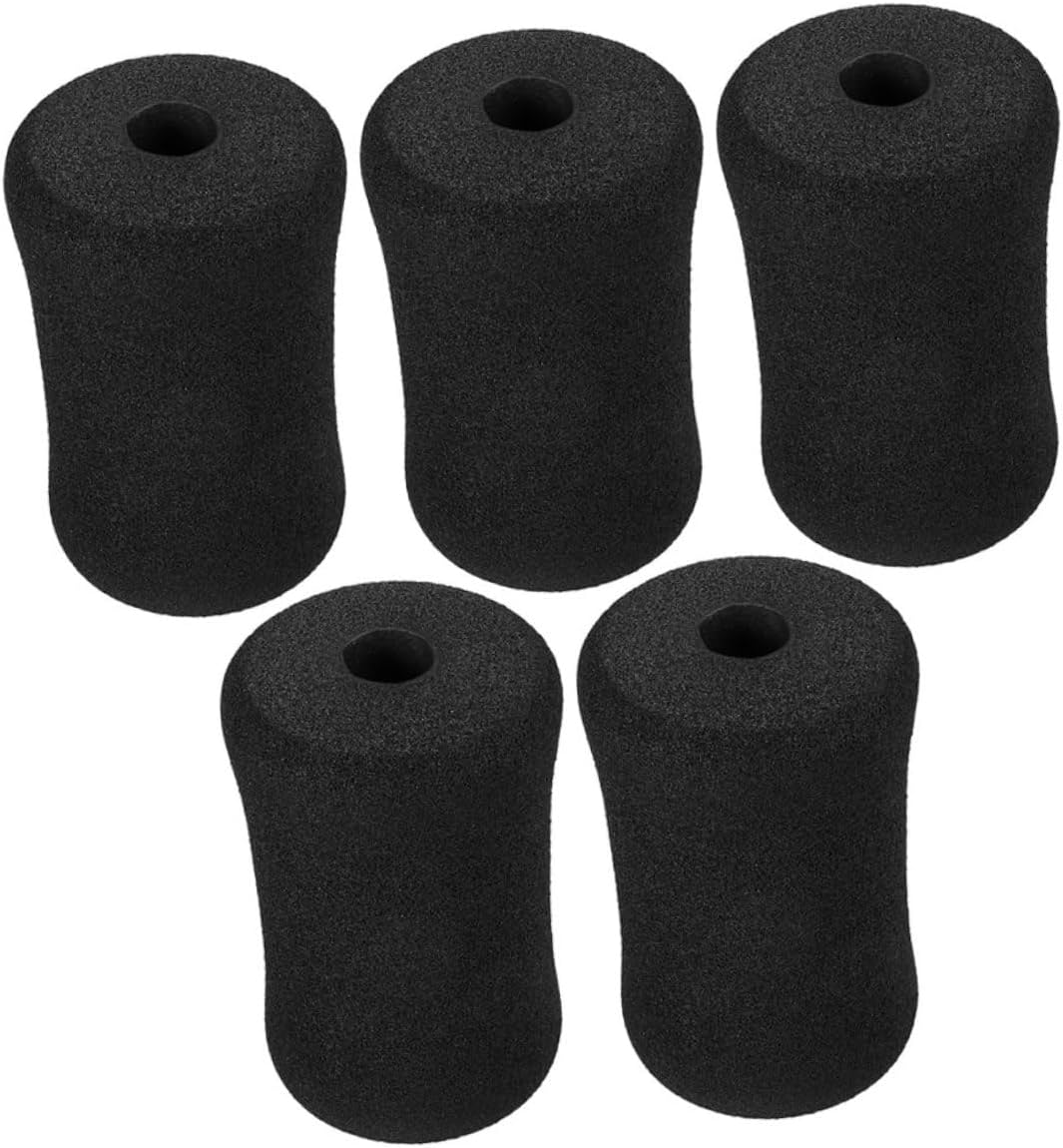SUPVOX 5pcs Durable Leg Roller Covers for Weight Bench Fitness Equipment Versatile Pad Replacements for Exercise Machines Resilient Protection Comfort During Workouts