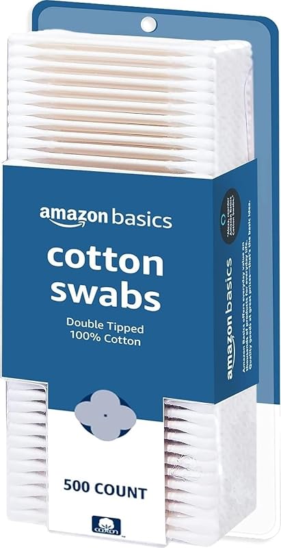 Hisopos de algodón de doble punta para higiene personal y cuidado del bebé, algodón, versátiles, seguros para bebés, 500 unidades