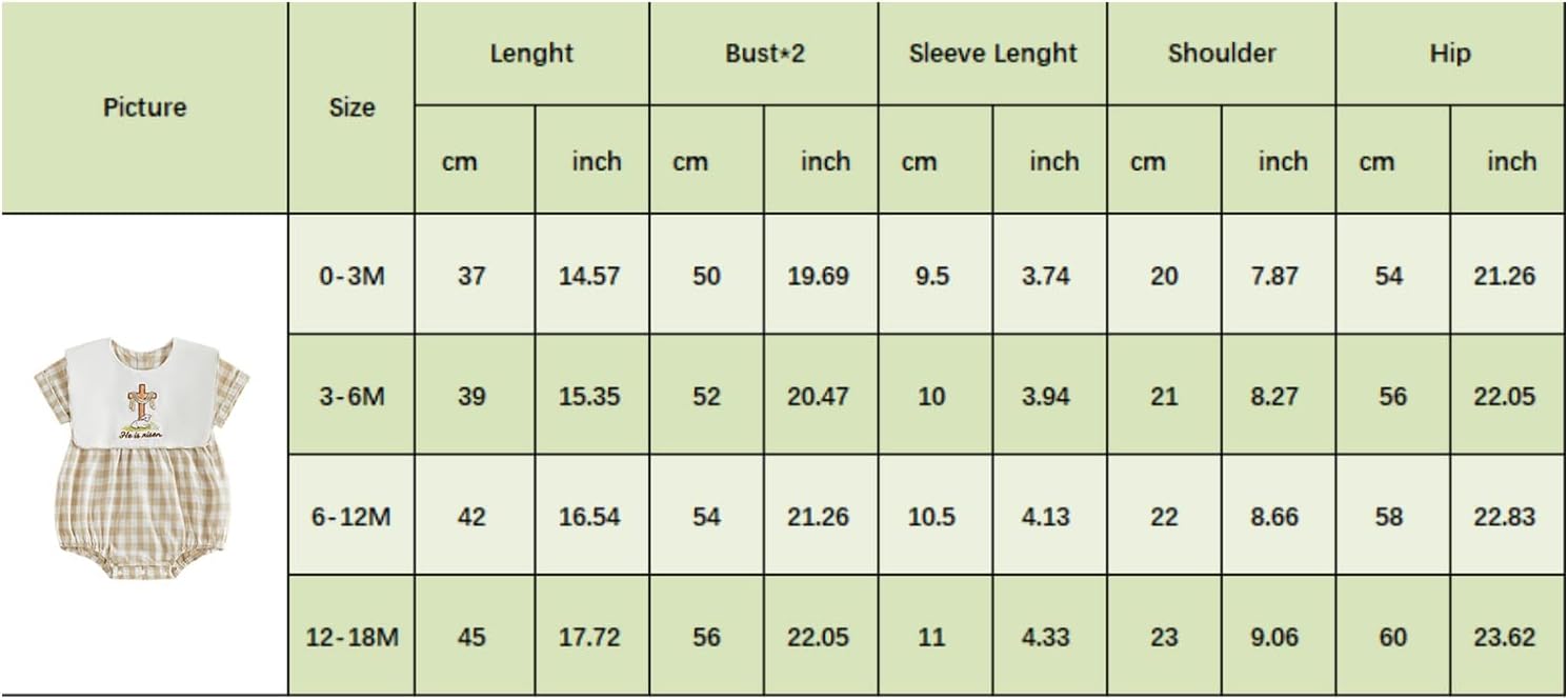 My First Easter Baby Boy Girl Outfit Bunny Smocked Bubble Romper Easter Onesie Infant Newborn Clothes - Image 7