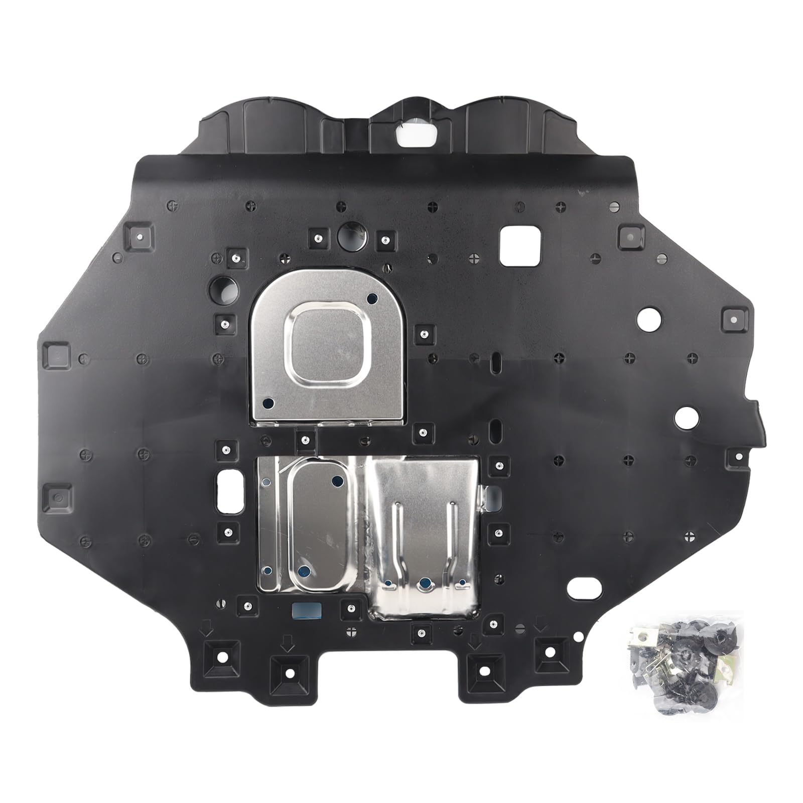 Front Lower Engine Splash Shield Guard Compatible with 2016-2022 Honda HRV 1.8L,Replace 74111T7WA00