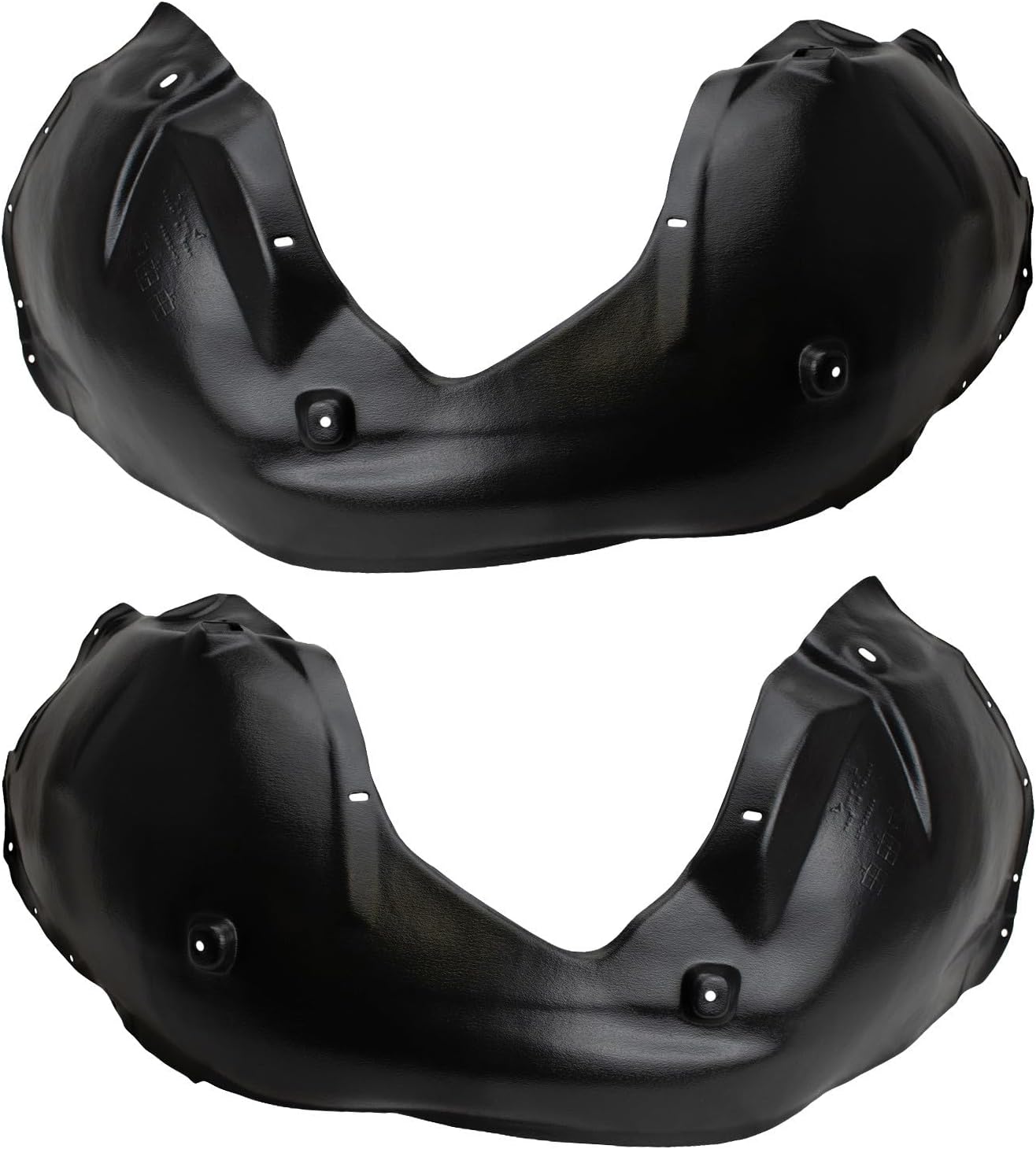 TRQ Front Inner Fender Liner Set for Chrysler 300 / Dodge Charger / Magnum (Front)