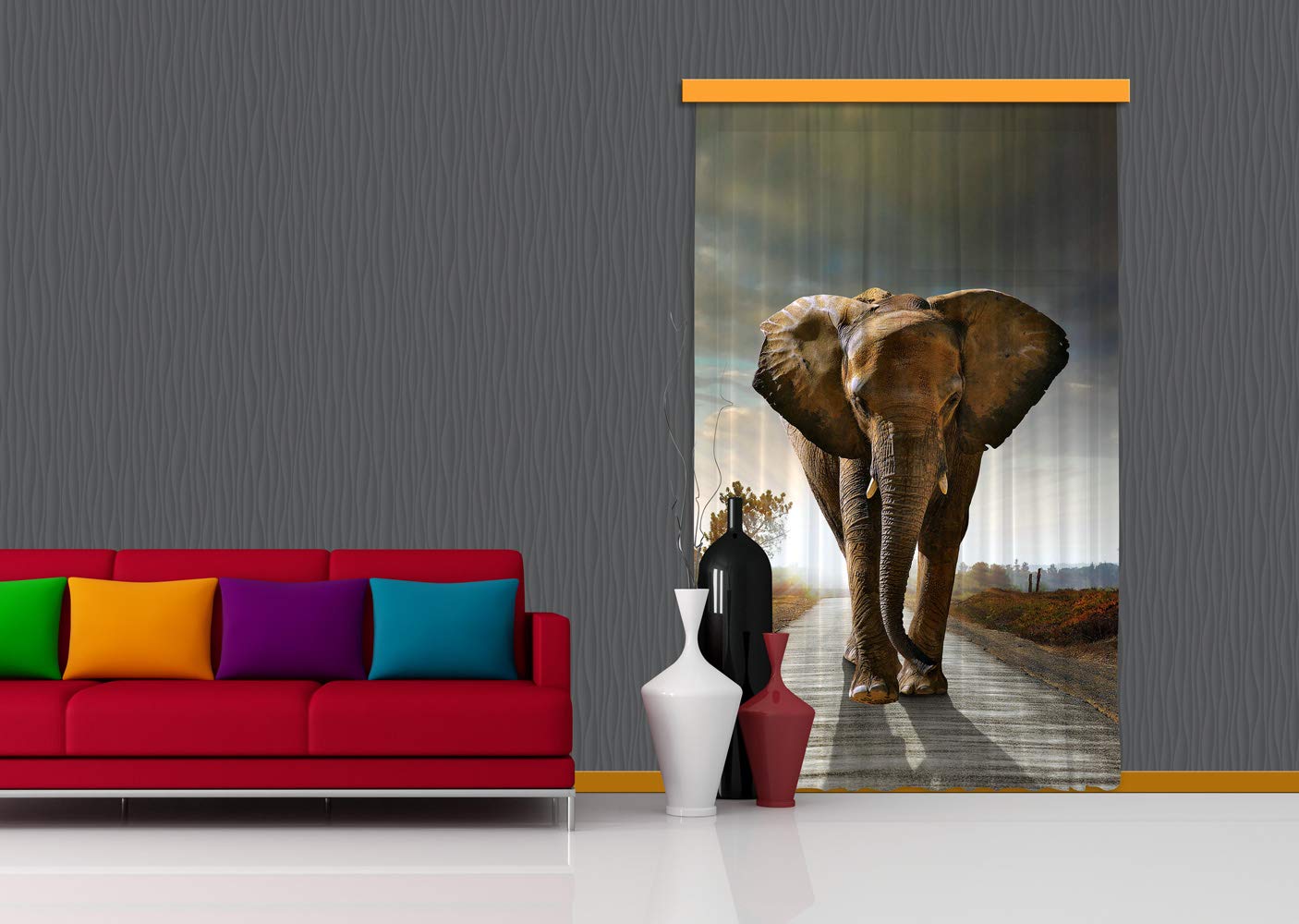 100% Verduisterende Gordijnen Licht taupe 150 x 260 cm