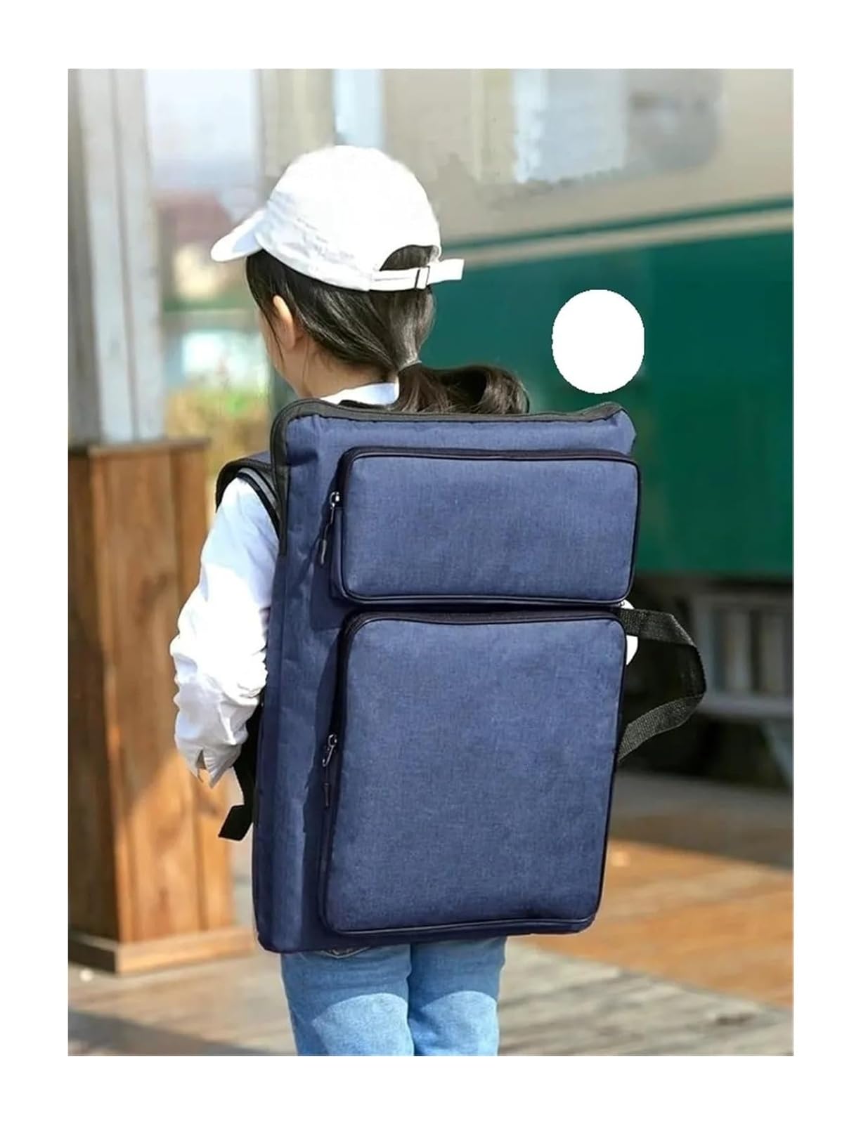 Portafolio de artista, Portafolio de arte Estuche A3 Bolsa Dibujo Artista Mochila(Color9)