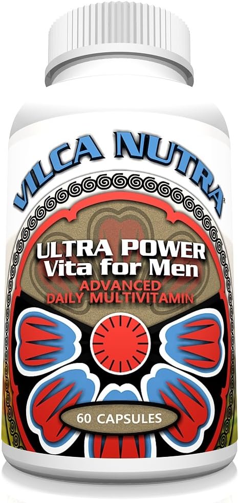 Men’s Multi Vitamin Complex - Iron Free - Whether You are 40+ or 50+ One Daily Intake of Vitamins – Minerals – Antioxidants and Herbs Specifically Formulated for Men’s Needs Ultra Power Vita for Men can Enhance Your Vitality and Endurance and Help You Achieve and Maintain Your Health Goals!