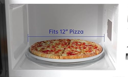 Miniatura 5 de Emerson MW1101W Horno microondas para encimera con control de botón, pantalla LED de 1000 W, 10 niveles de potencia, 6 menús automáticos, plato