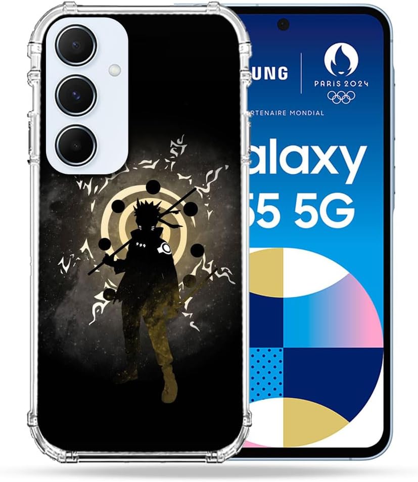 Naruto Sage Reinforced Case for Samsung Galaxy A55 5G Manga