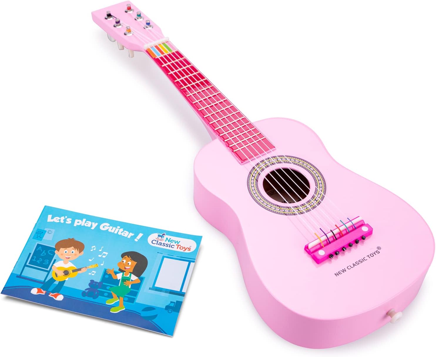 New Classic Toys Guitar - Pink