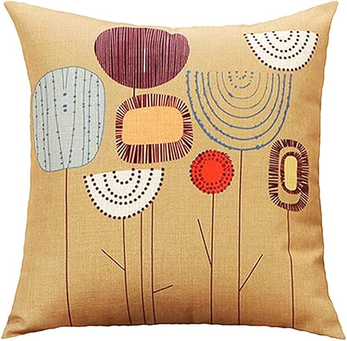 Miniatura 6 de TongXi - Fundas de cojín cuadradas decorativas para silla, decoración interior, 18 x 18 pulgadas, paquete de 4