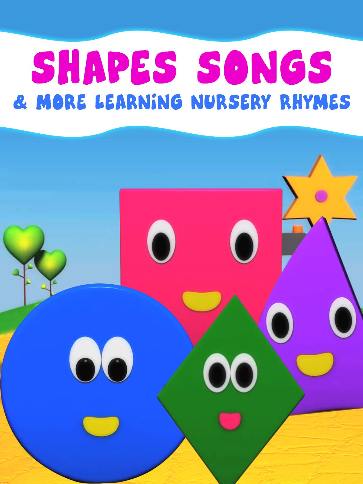 Shapes Songs and More Learning Nursery Rhymes