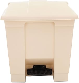 Rubbermaid Commercial Step Waste Container, 17.1