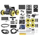 miniAuto for Arduino Robot Car Kit with HD Camera, Vision Recognition and Tracking, Programmable STEM Robot for Age 12 14 16, Autonomous Driving Robot Kit, Standard Kit (Without Claw)