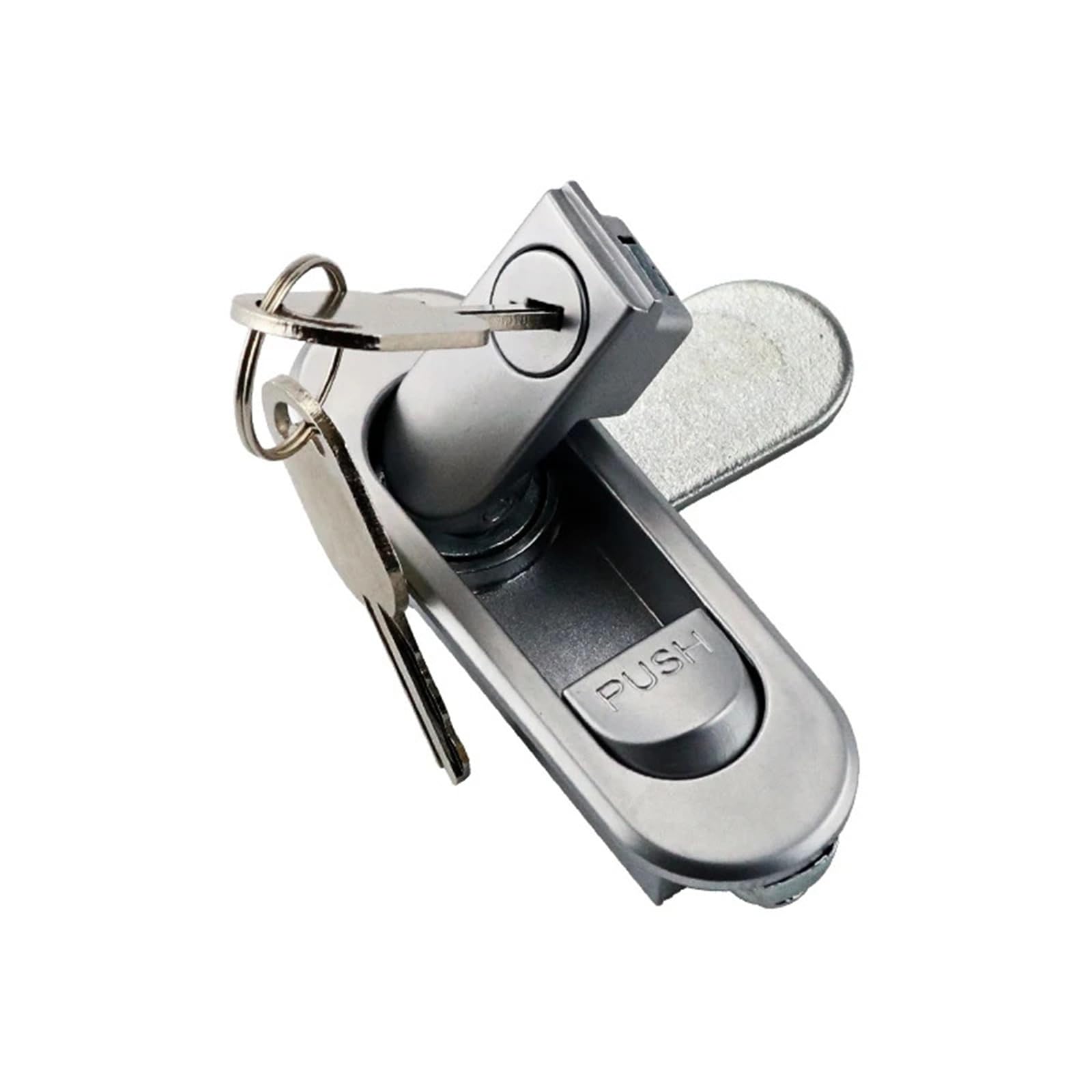 WQGQPXOB Zinc Alloy Flat Lock Industrial Electrical Automation Machinery Equipment Cinet Door Push Bounce 1Pcs