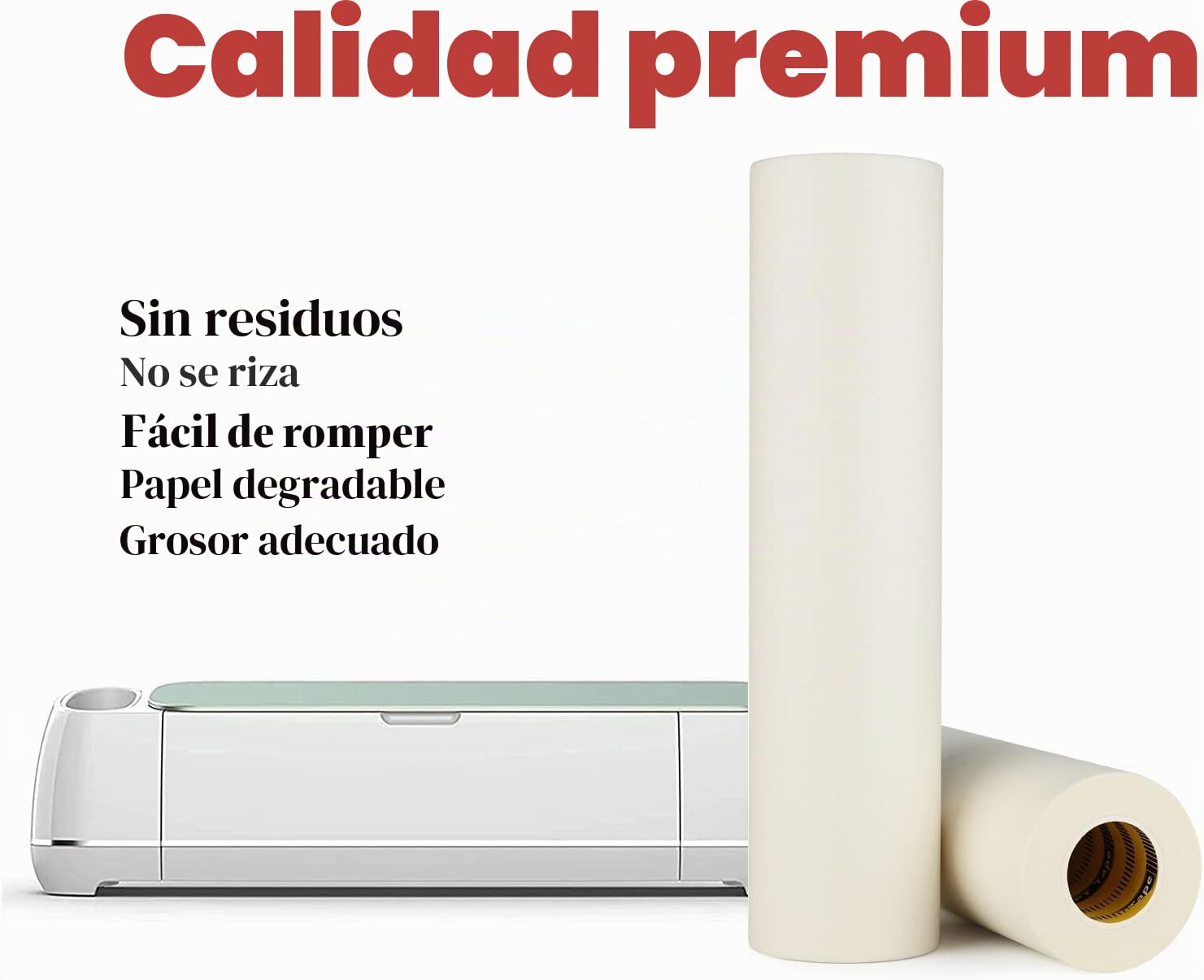 LLPT Plotter de película de transferencia para vinilo de 305 mm x 30 m, sin burbujas, sin residuos, para cortar artesanías, adhesivos para puertas y ventanas, bricolaje (TT1200P)
