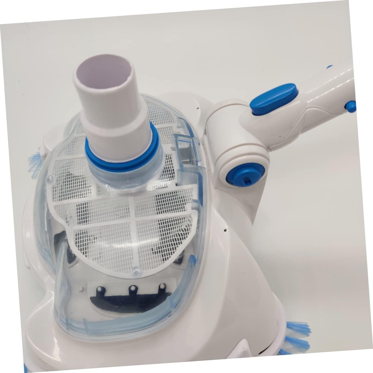 GANAZONO Pool Clean Handle Vacuum Suction Head Swimming Pool Vacuum Head Brush Wide Angle Bristles for Moss Removal