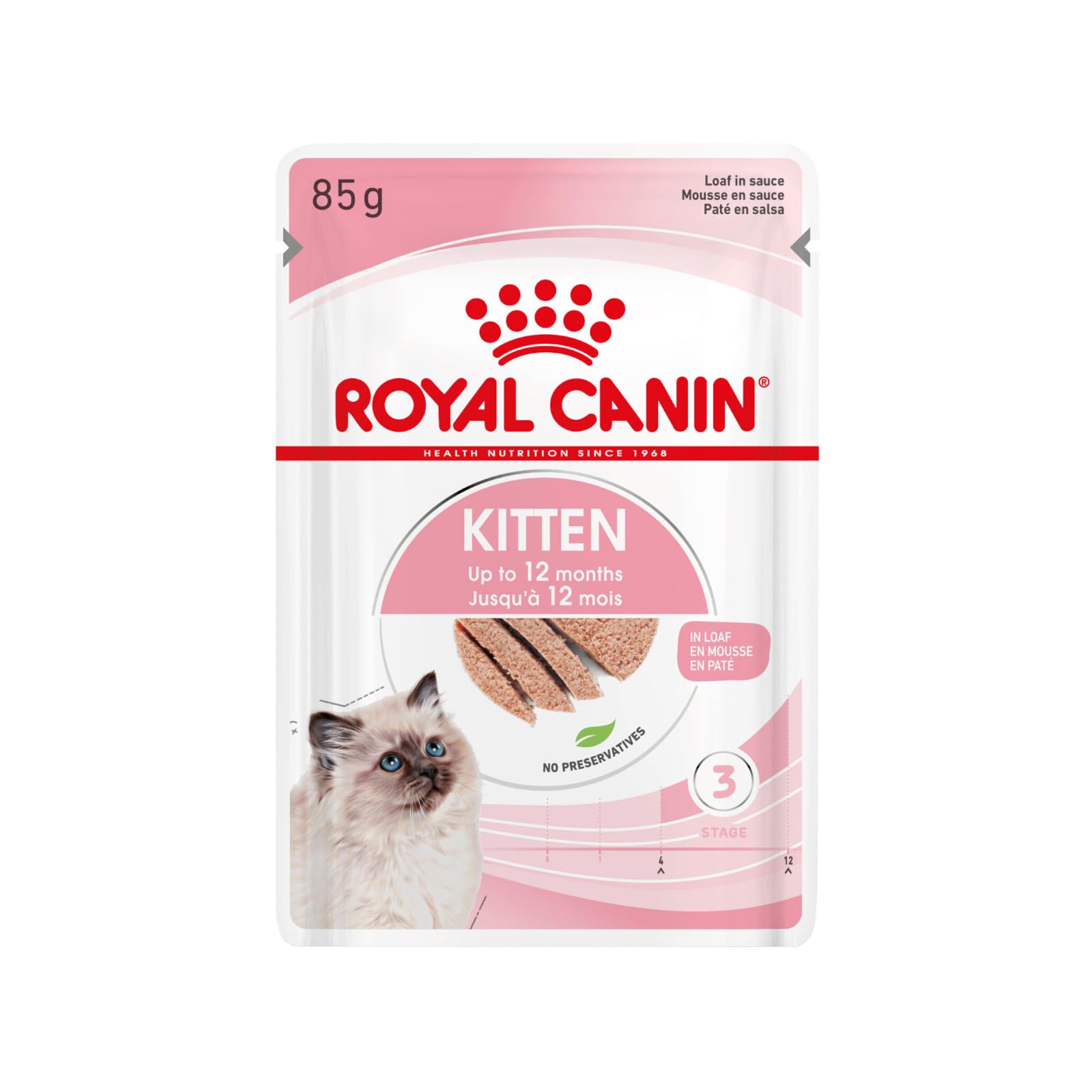 Royal Canin C-58391 Feline Kitten Instinctive - 12 x 85 gr