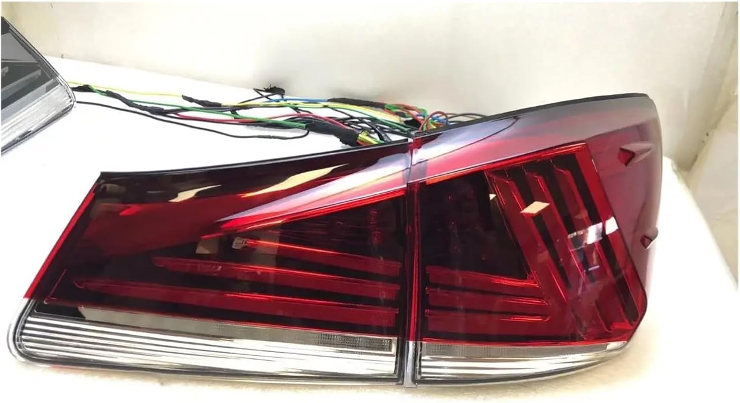 Car Styling Taillights Compatible With Lexus IS250 IS300 2006-2012 IS350 LED Tail Light Brake Signal DRL Reverse Automotive Accessories(2 sides Smoke)