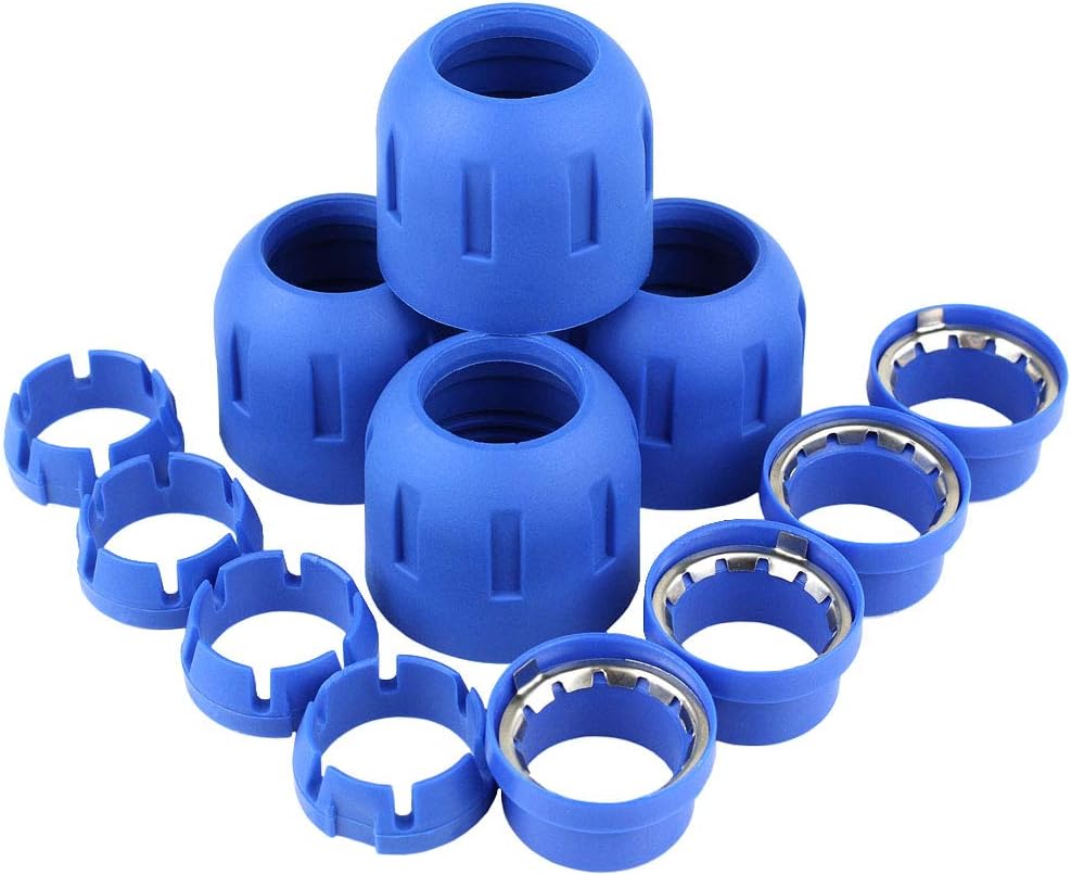 3/4" Fastpipe Cross Fitting For Aluminum Compressed Air Piping By Rapidair F1051