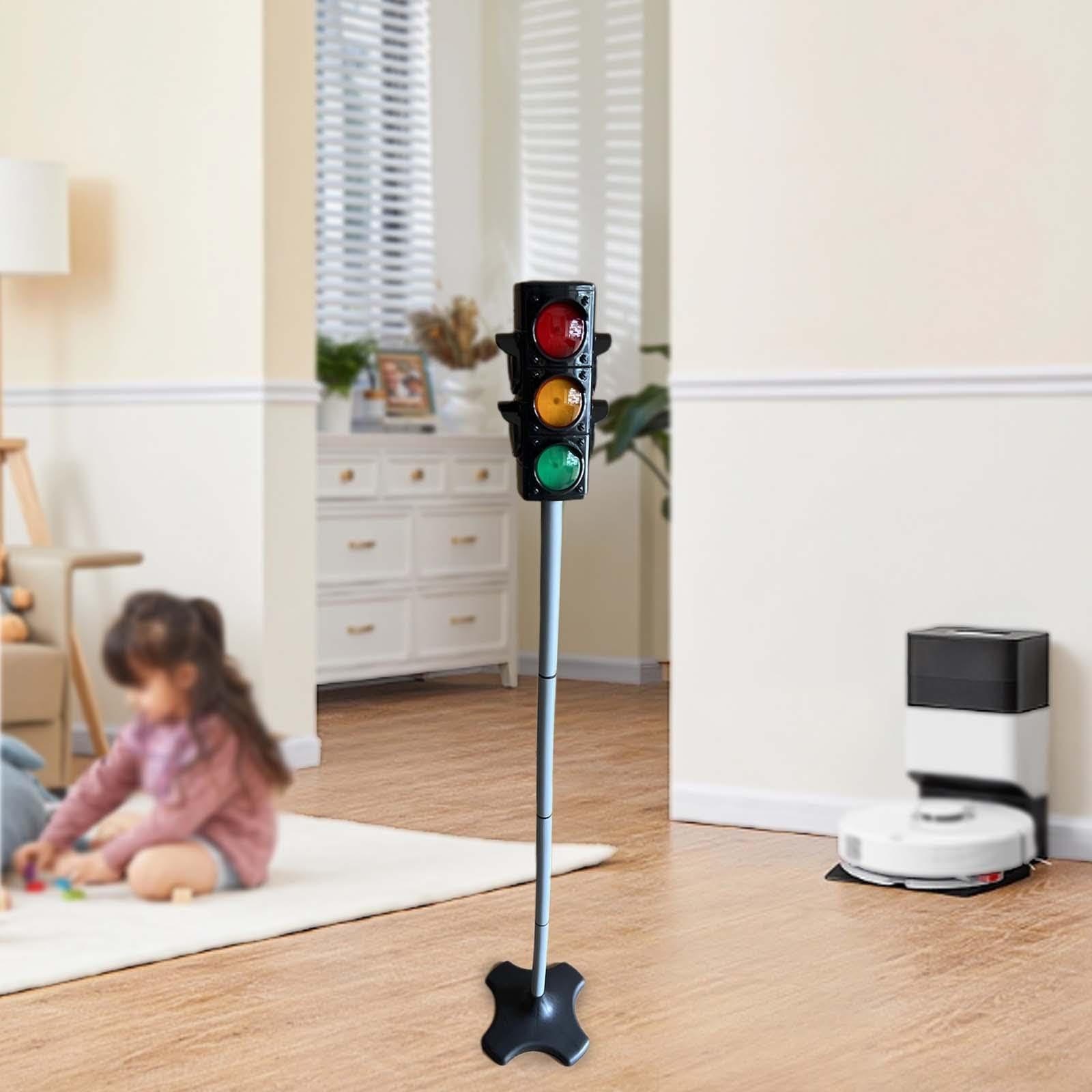 Sharplace Semáforos de Juguete, Juguete Educativo para Niños Y Niñas, Juguete de Simulación para Niños Y Niñas.