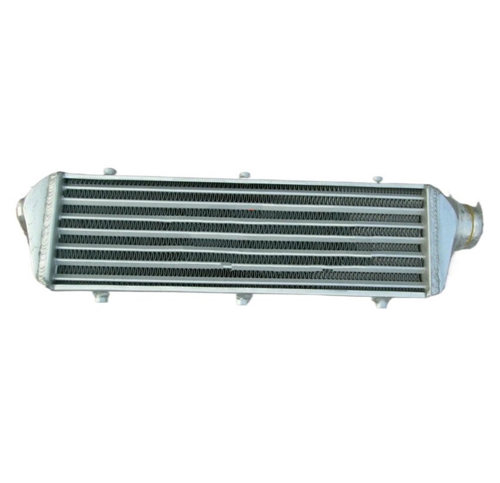 Hgddbae One Color Cooled Intercooler Turbo Intercooler 23"X7"X2" Universal Aluminum Turbo Intercooler 2.25'' 57Mm Pipe Front Mount