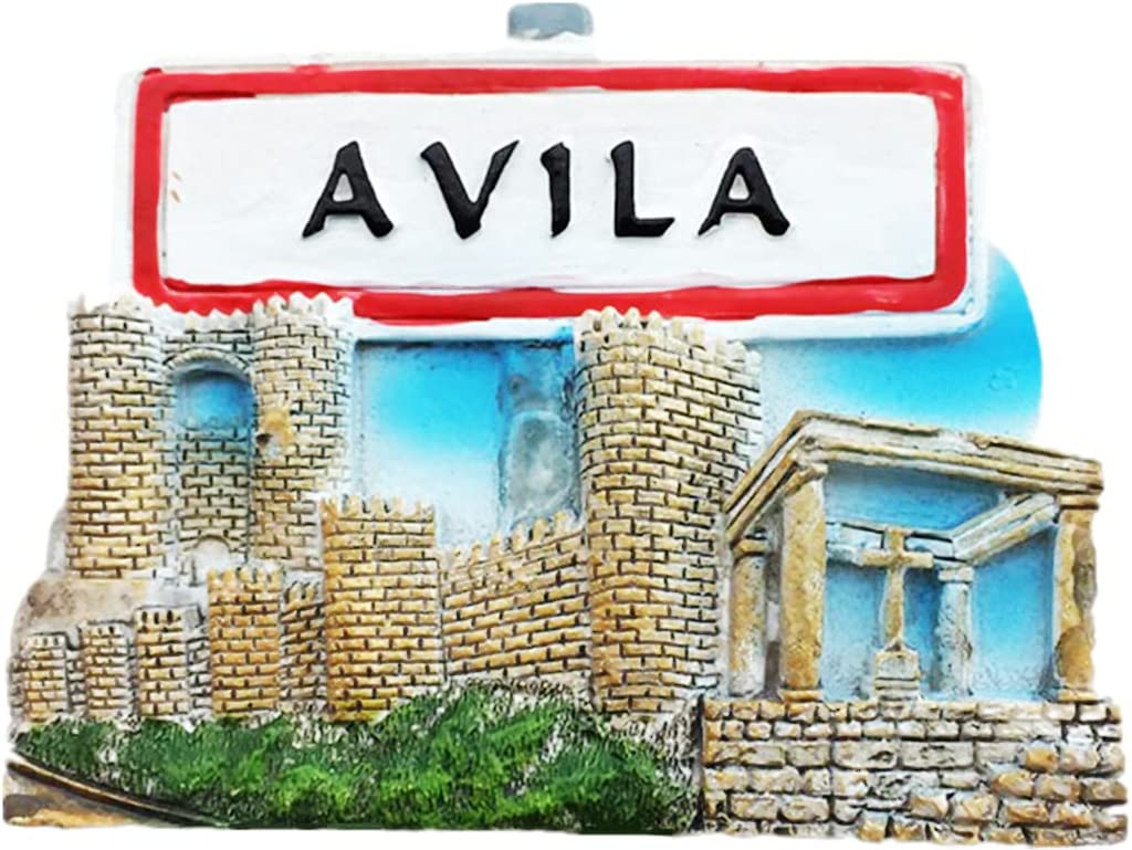 Altko Avila Spain Magnet Fridge Refrigerator Magnet Decoration Sticker Souvenir Resin Crafts Kitchen Whiteboard