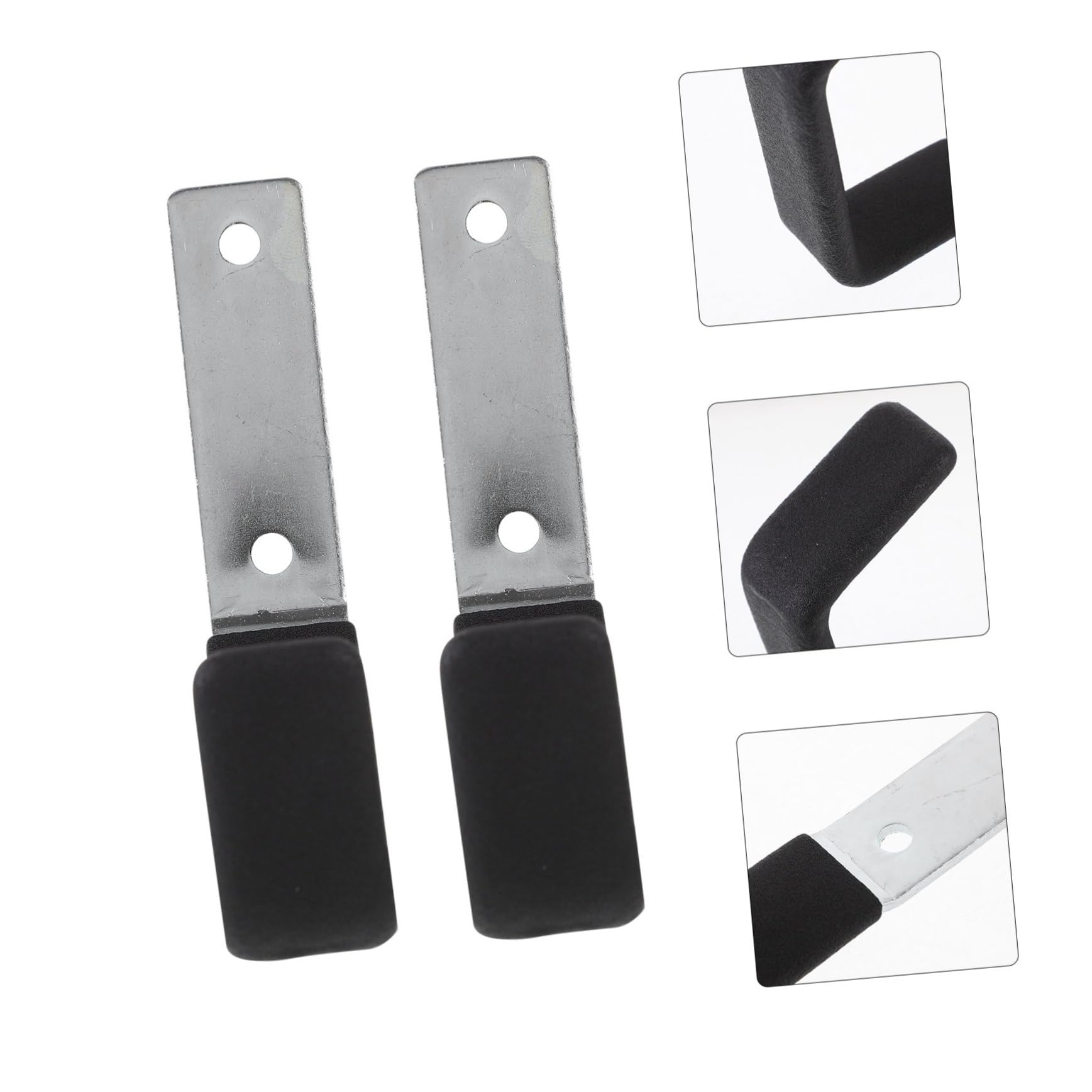 NUOBESTY 4 Set Ganci Da Muro Heavy Duty Per Garage Da Supporti Per Utensili Ganci Resistenti Per Organizzazione Giardino Officina 2 Pezzi*4