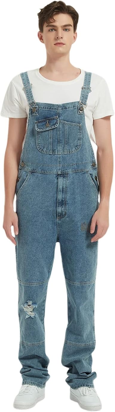 Mens Overalls Denim, Bib Overalls Men 