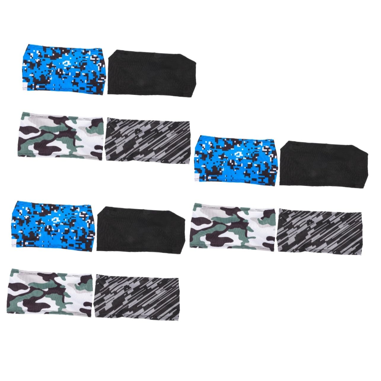 TOYANDONA Fasce Elastiche Assorbenti Per Sport E Fitness E Traspiranti Adatte Per Corsa Yoga E Allenamento Materiale Alta Design Per Circonferenza Della Camo