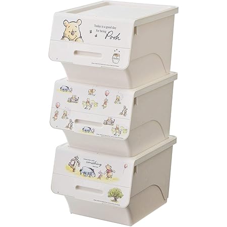 Amazon ベルメゾン ディズニー 折りたたみコンテナ 収納ケース ボックス くまのプーさん 収納ケース ボックス オンライン通販