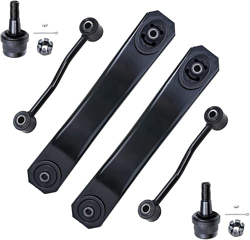 Miniatura 118 de Detroit Axle - Kit de brazos de control AWD para cargador Chrysler 300 Dodge Challenger Magnum, 2 brazos de control superiores delanteros con rótula