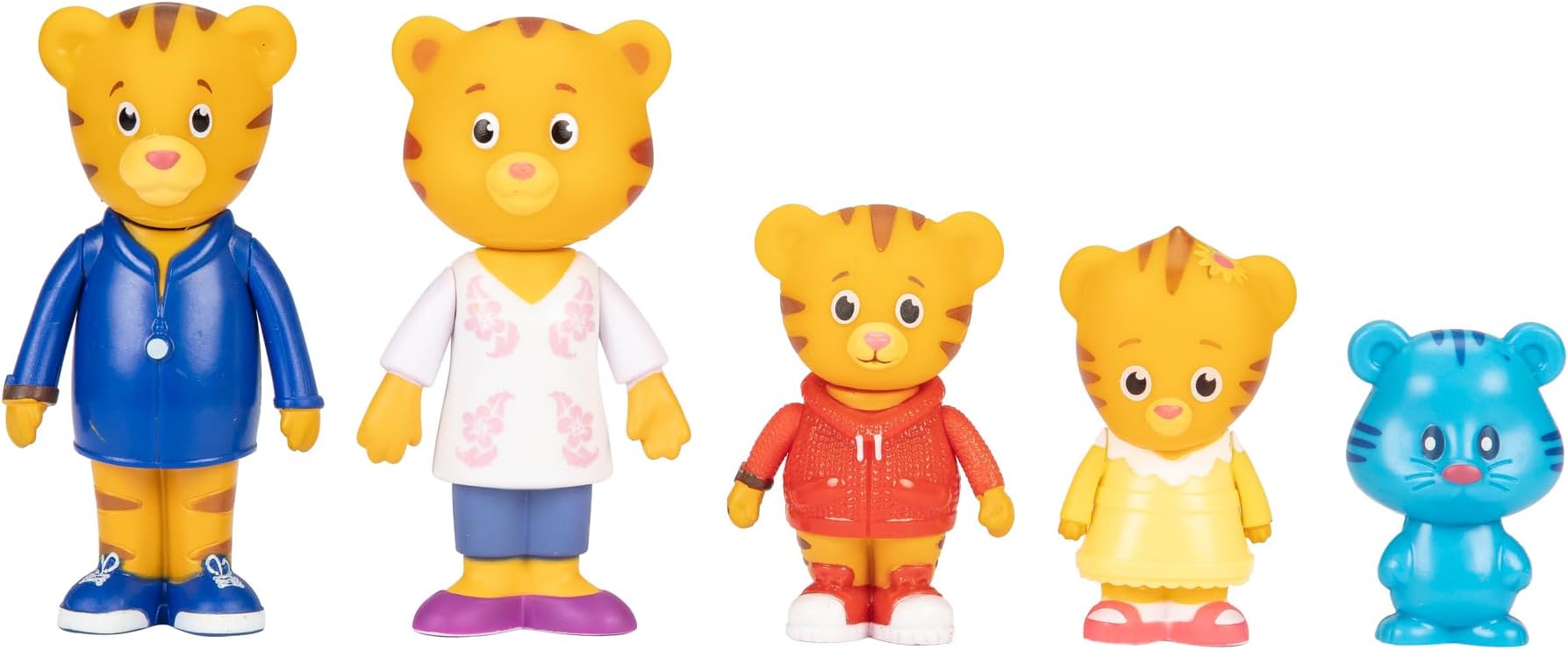 Daniel Tiger's Neighborhood Family Figures Set (5-Pack)
