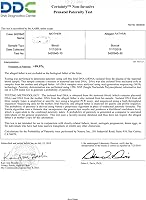 Vista 2 de HOMEDNA Análisis de paternidad + informe. Laboratorio acreditado + certificado. Prueba de paternidad de marca número 1 de Estados Unidos. Hisopo