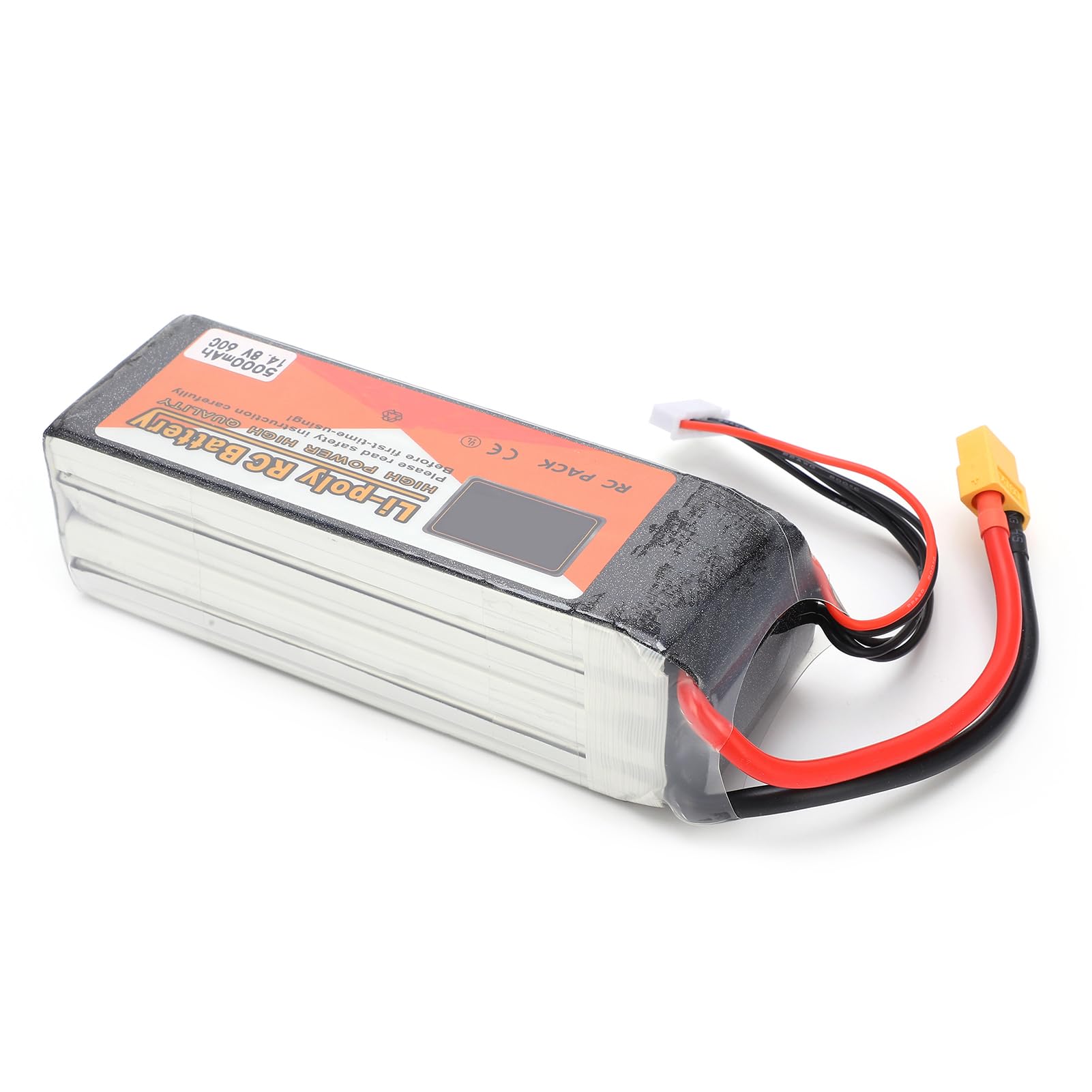 5000 MAh 4S Bateria Lipo 14,8 V XT60 Wtyczka RC Racing Drone Helikopter Samochód Łódź Bateria, Nadaje się do Zdalnie Sterowanych Dronów, Samochodów, Samolotów