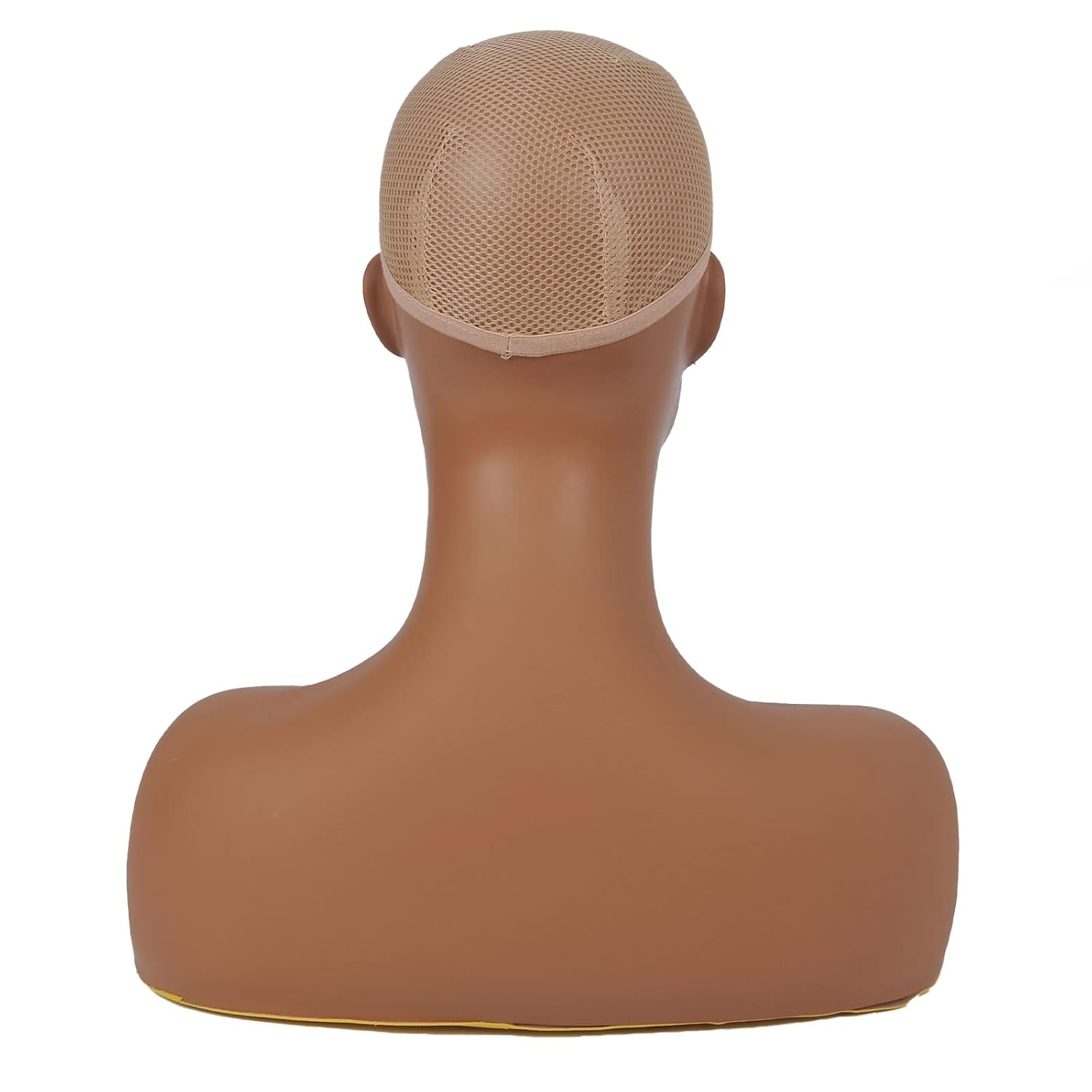 Mannequin Head with Shoulders Realistic Manikin Head With Freckles for Display and Styling for Wigs, Jewelry, and Clothing DC410