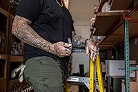 Vista 12 de Gerber Gear Pledge Pocket Knife with Pocket Clip - 3.7" Full Panel Plain Edge Blade Folding Knife - EDC Gear and Equipment Azul (Urban)