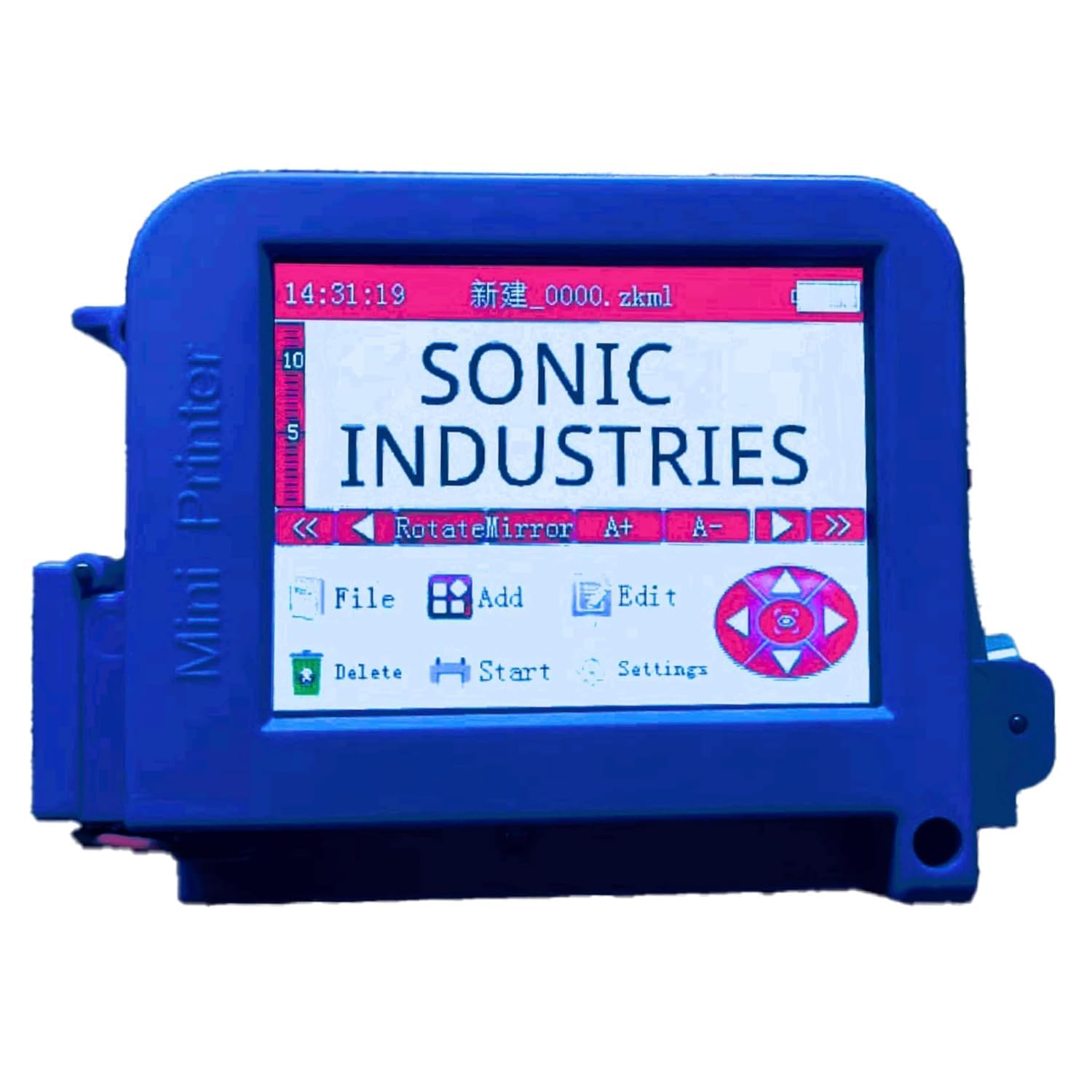 SONIC INDUSTRIES Bottle Printer for Curved Surfaces | Mini Inkjet with Solvent Ink | High-Precision Glass & Beverage Packaging Label Printer-image-17