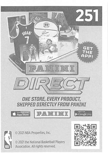 Miniatura 2 de 2020-21 Panini Stickers #251 Aaron Gordon FOILStar Player Official NBA Basketball Album Sticker Measuring 2.75 inch tall X 2 inches wide in Raw (NM