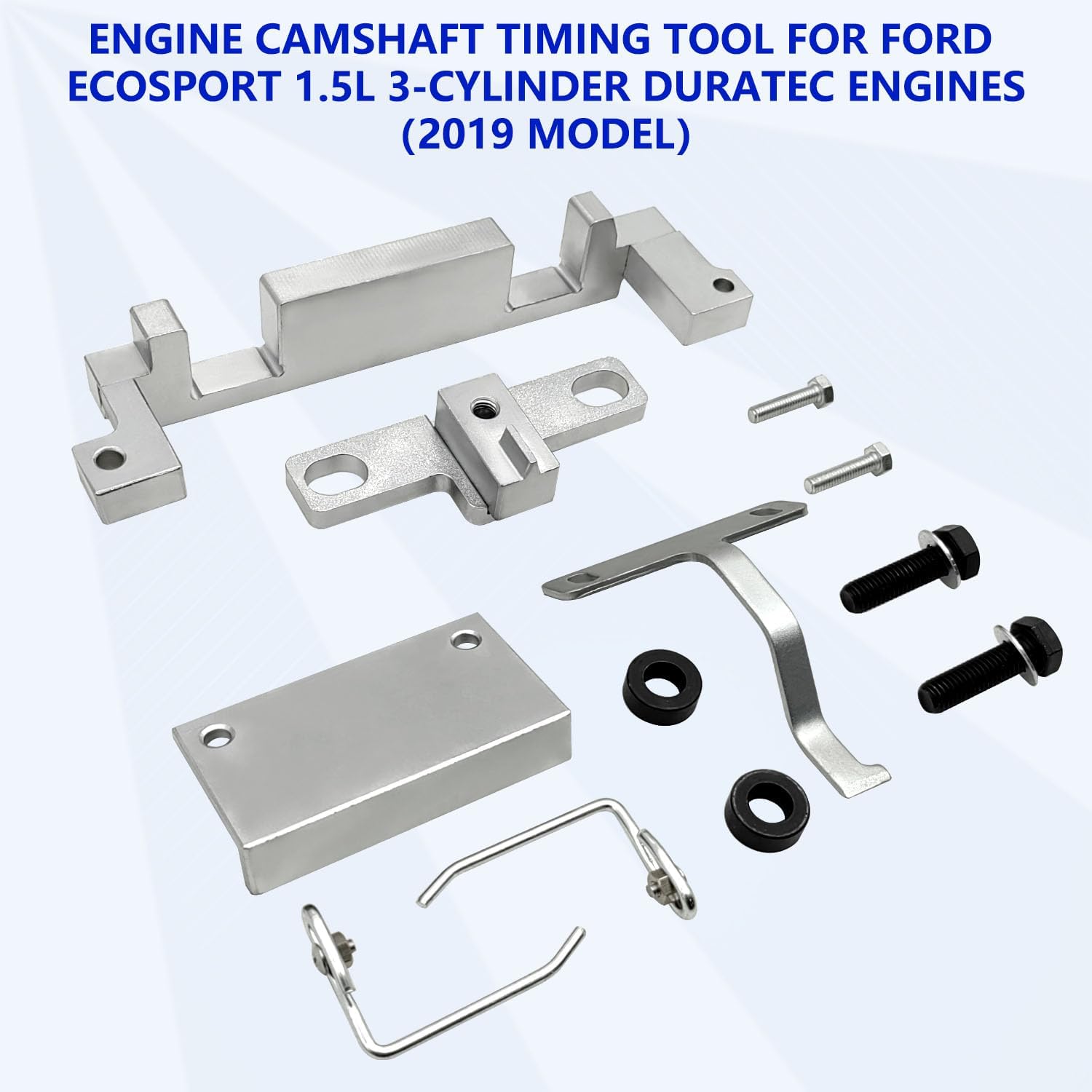 ZKTOOL Petrol Engine Camshaft Belt Drive Locking Timing Fit for Ford Ecosport, Fiesta, Focus 1.5L Duratec(2018-19) 3 Cylinder Engine, OEM: 303-1639 303-1643 303-1647 303-1648