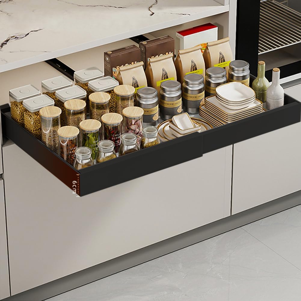 Garvee Organizer Estraibile Scorrevole Bianco Per Mobile Cucina e Dispensa