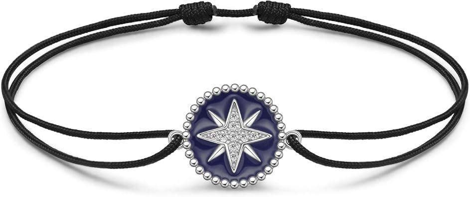 JENDEAR SHINE 925 Sterling Silver Anklet for Women, Handmade Rope Chain Waterproof and Adjustable, Ladies Summer Beach Anklet Jewelry