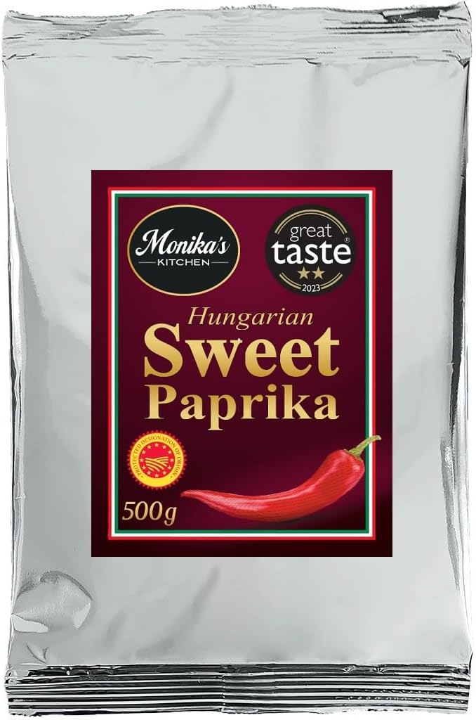Hungarian Sweet Paprika Powder 500g - Premium Quality - Great Taste Award Winner