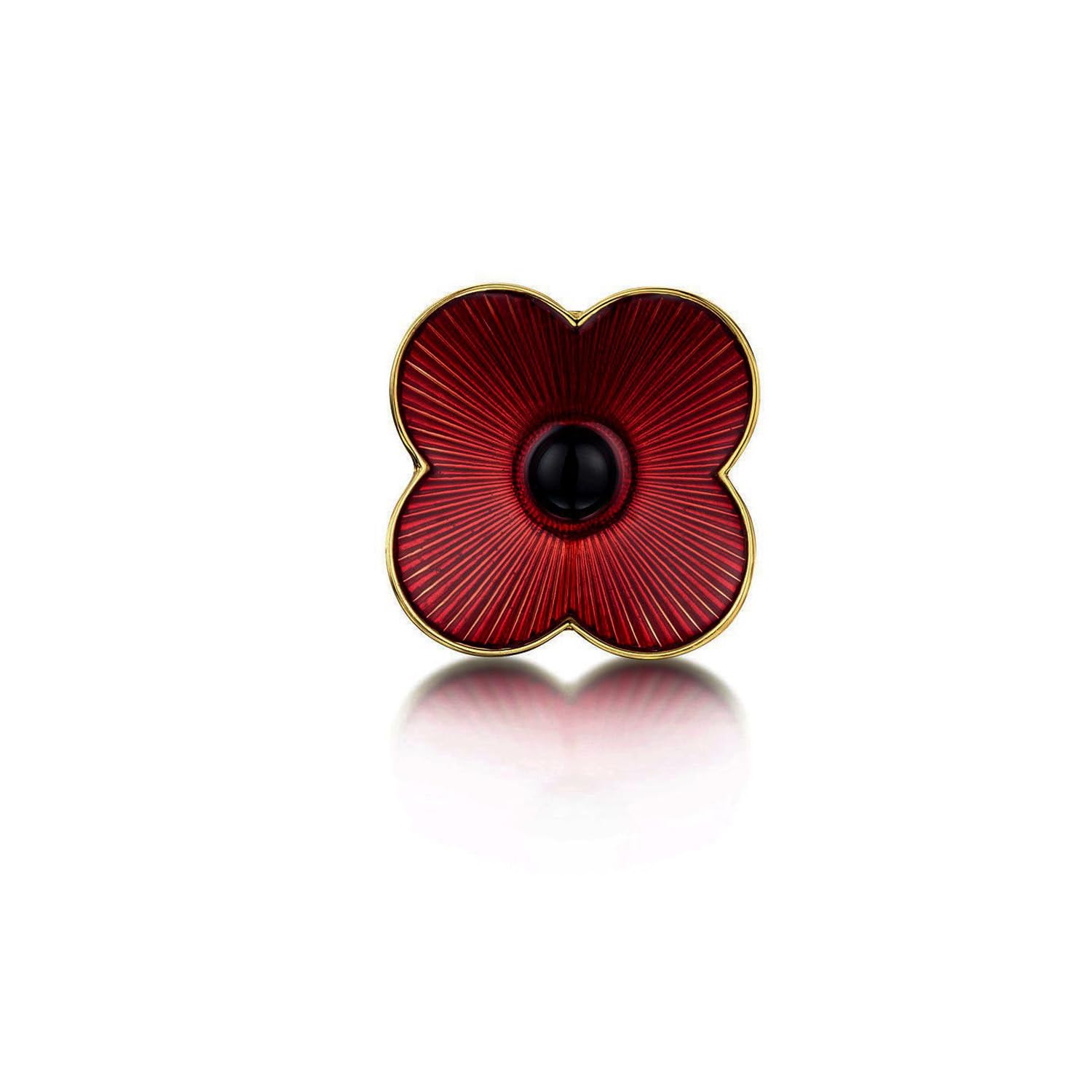 Mebvdebe Poppy Flower Brooch Pins for Hero Soldier Remembrance Day Gift Memorial Day Lapel Pin for Women Men Memorial Day Jewelry Veterans Day Jewelry, Metal, no gemstone