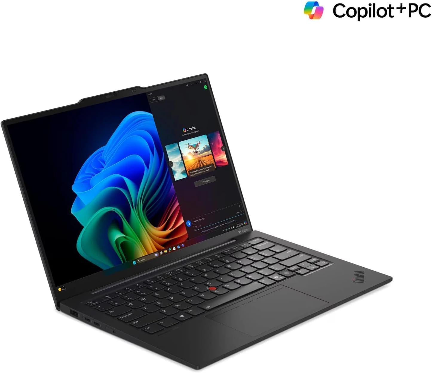 Lenovo ThinkPad X1 Carbon Gen 13 Aura Edition Laptop - Intel Core Ultra 7 258V, 32GB RAM, 2TB PCIe Gen5 SSD, Intel Arc 140V Graphics, 14" 2.8K OLED, 120 Hz, Non-Touch, Haptic Touchpad