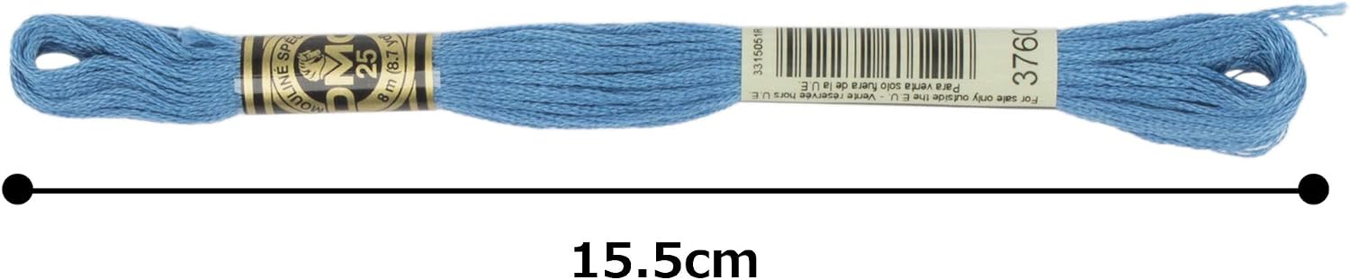 DMC 6-Strand Embroidery Cotton Floss, Wedgewood