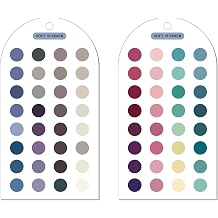Ultimate 12 Season Color Analysis Template Cards Set of 2,Portable Color Matching Guide for Outfits & Makeup,Scratch-Proof Double-Sided Palette with 60+ Color & Bead Ball Chains Soft Summer