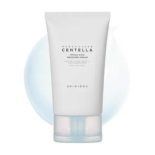 SKIN1004 Hyalu-Cica - Crema humectante, regalos de San Valentín, hidratante facial coreano con ácido hialurónico, crema centella para hidratación