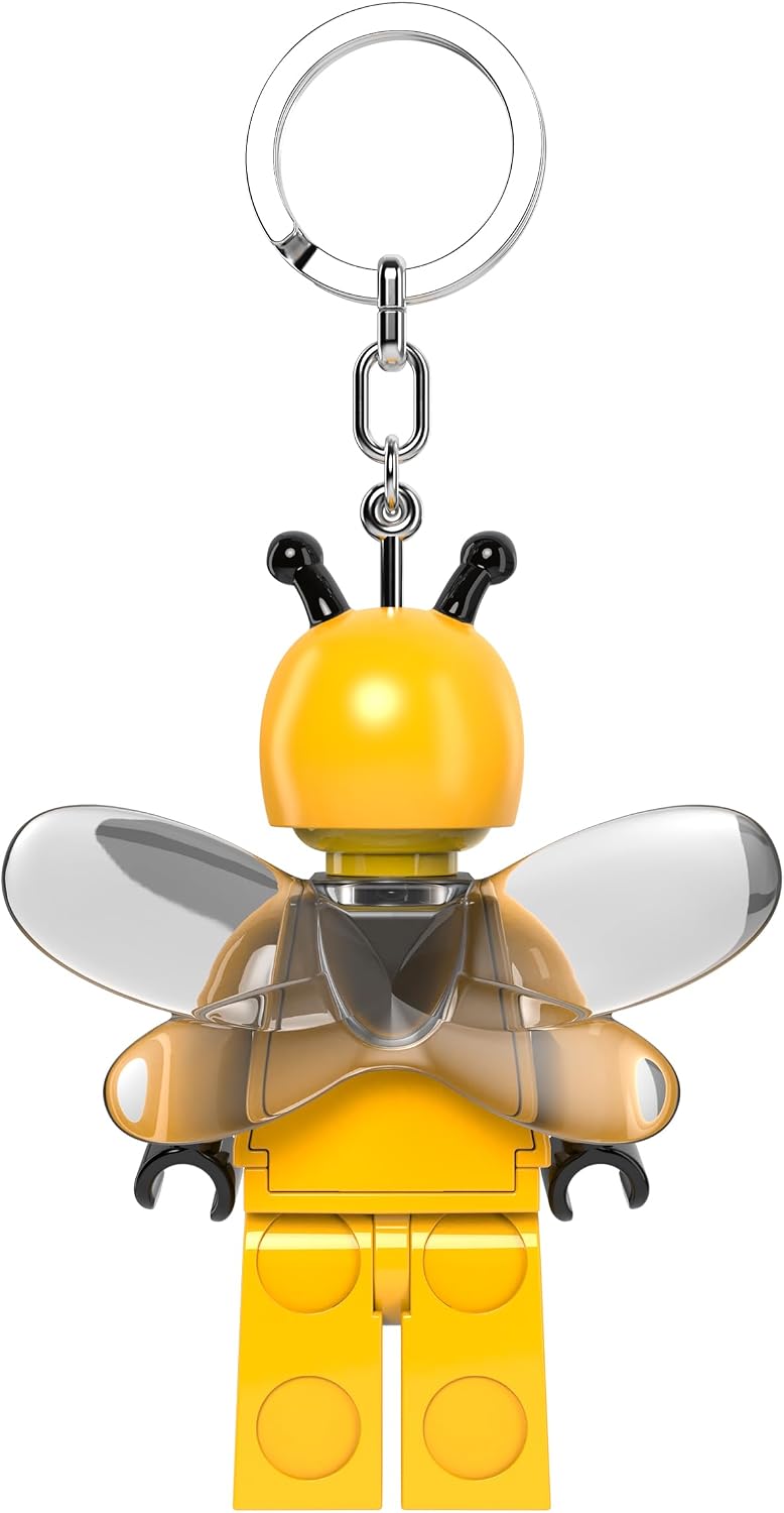LEGO Minifigures Large 3 Inch Tall Figure Keychain Light - Bumblebee Girl (KE211H)