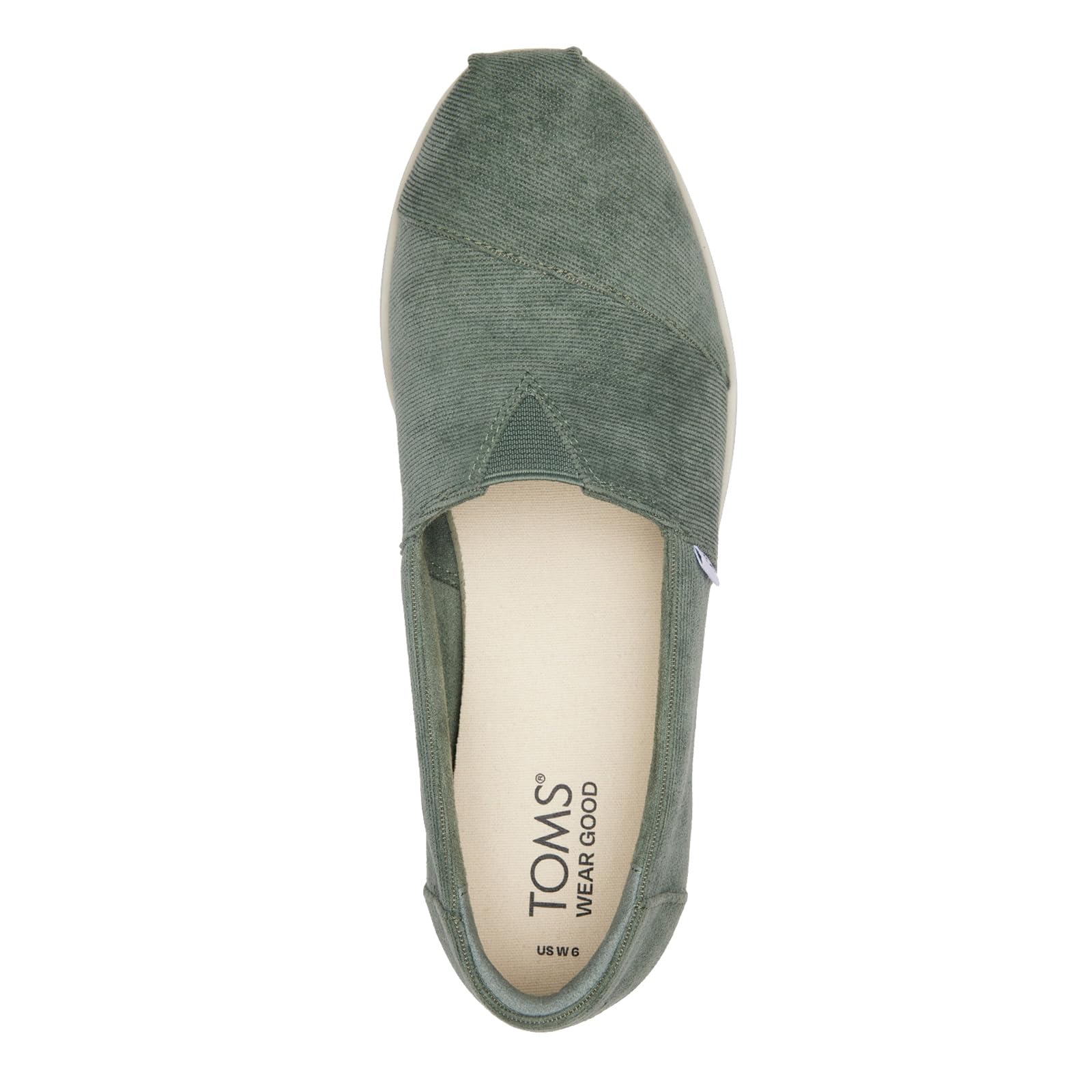 Snapklik.com : TOMS Alp Midform Bonsai Green Micro Corduroy 5.5 B